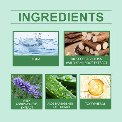 Wild Yam Cream Organic for Hormone Balance,Relieve Menstrual Discomfort,100g