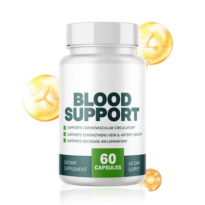 Healthy Flow Blood Support, Cardiovascular Circulation - 60 Capsules Genuine