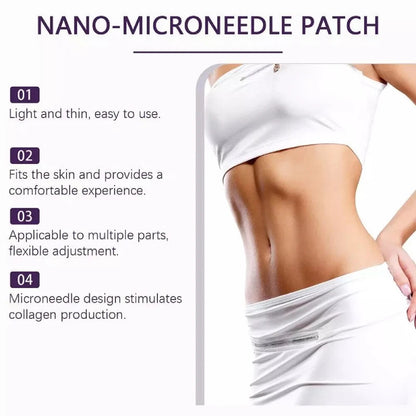 1-5pcs Nano Microneedle Body Care Patches for Weight Loss Young Skin for Unisex