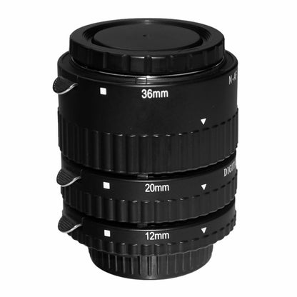 Meike MK-N-AF-B AF Auto Focus Macro Extension Tube Set for Nikon DSLR Camera
