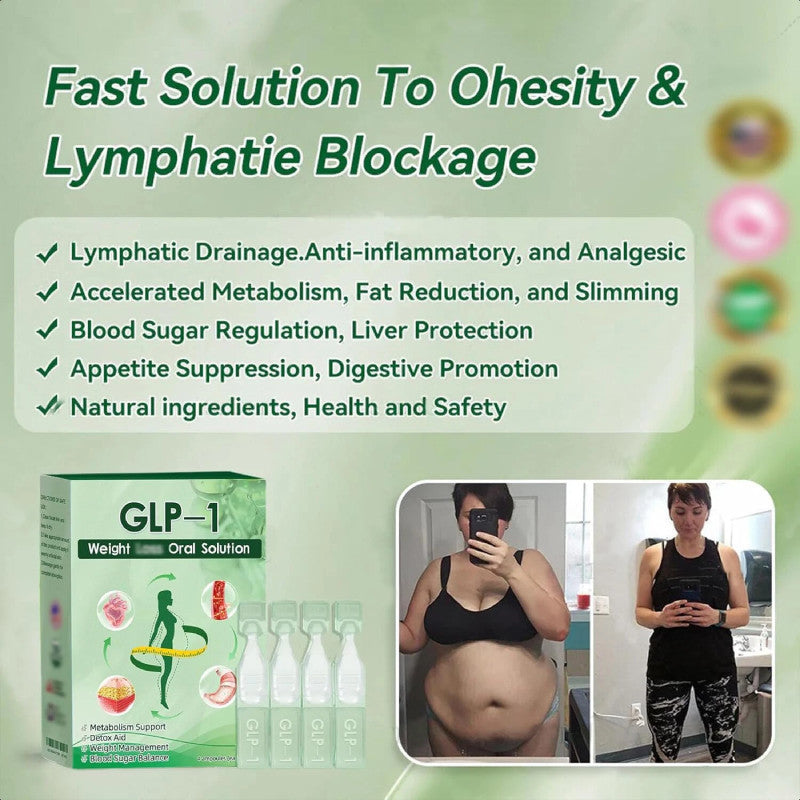 1-5BOX Oral Solution, GLP - 1 Moringa Drops, Natural Supplement Drops