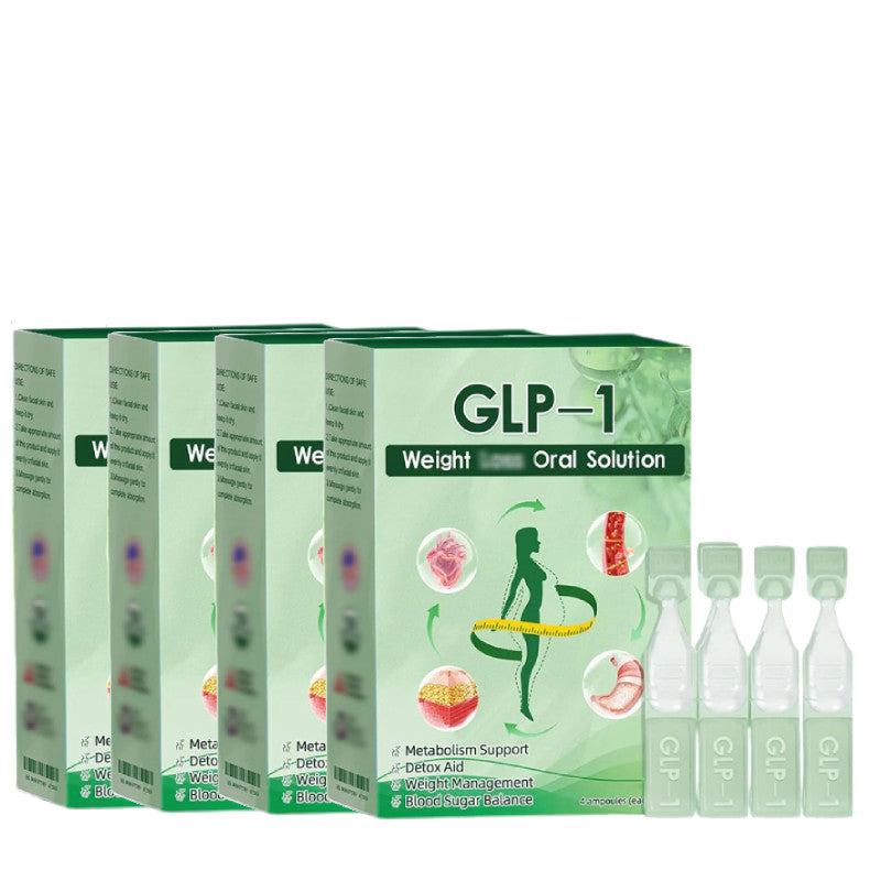 1-5BOX Oral Solution, GLP - 1 Moringa Drops, Natural Supplement Drops