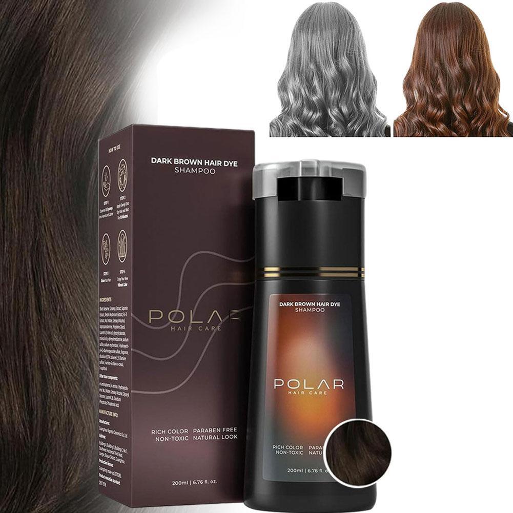 Polar Hair Dye Shampoo Polar Hair Care, HairCare Shampoo 200ML/6.7 O Z ιб N N4D3