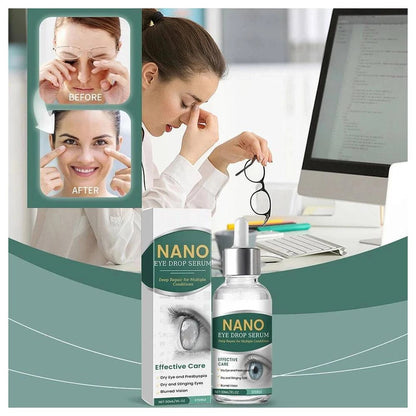 Nano Eye Drops Serum|Natural Nano Lubricant Eye Drop for Dry Eye Presbyopia