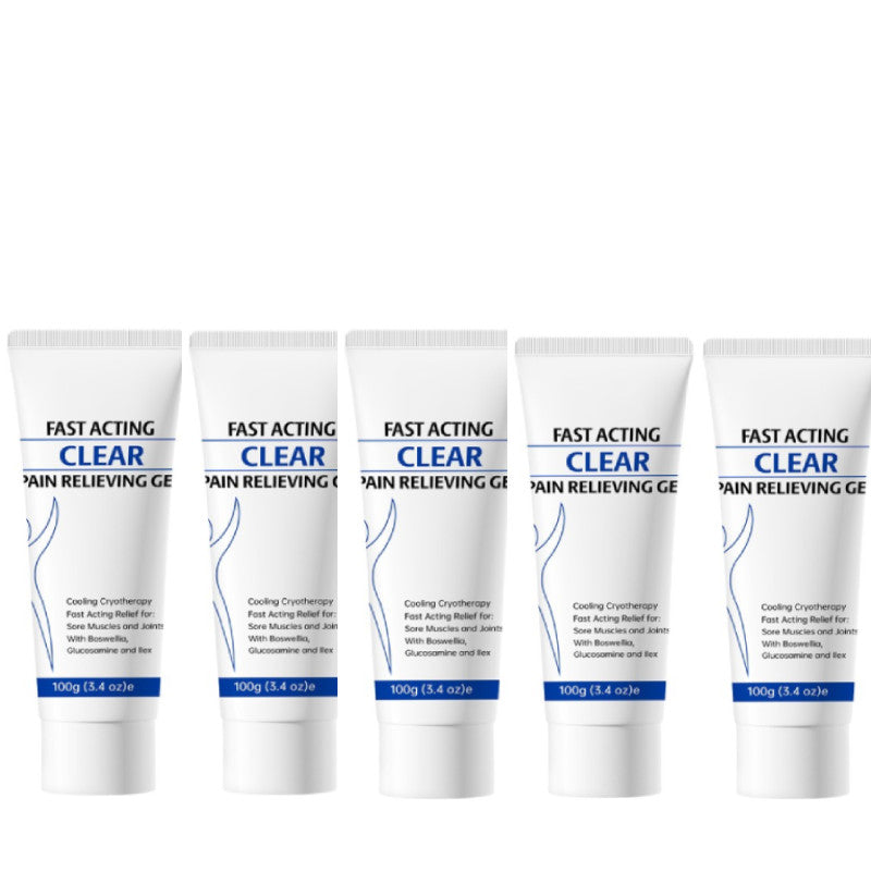 1-5X ClearZal Pain Relieving Gel FastActing Cooling for SoreMuscles and Joints ~