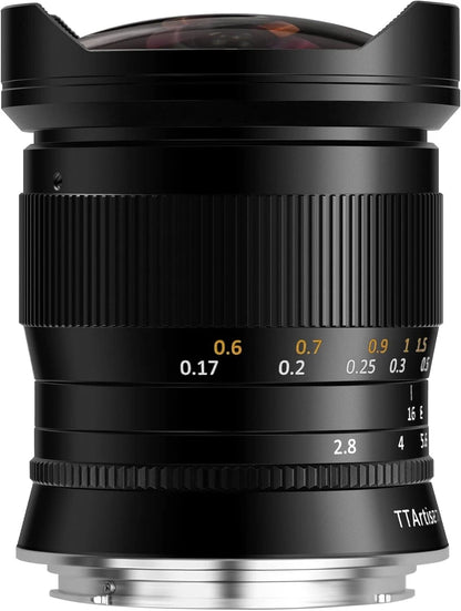 TTArtisan 11mm F2.8 Ultra Wide Fisheye Full Frame Manual Lens for GFX Mount