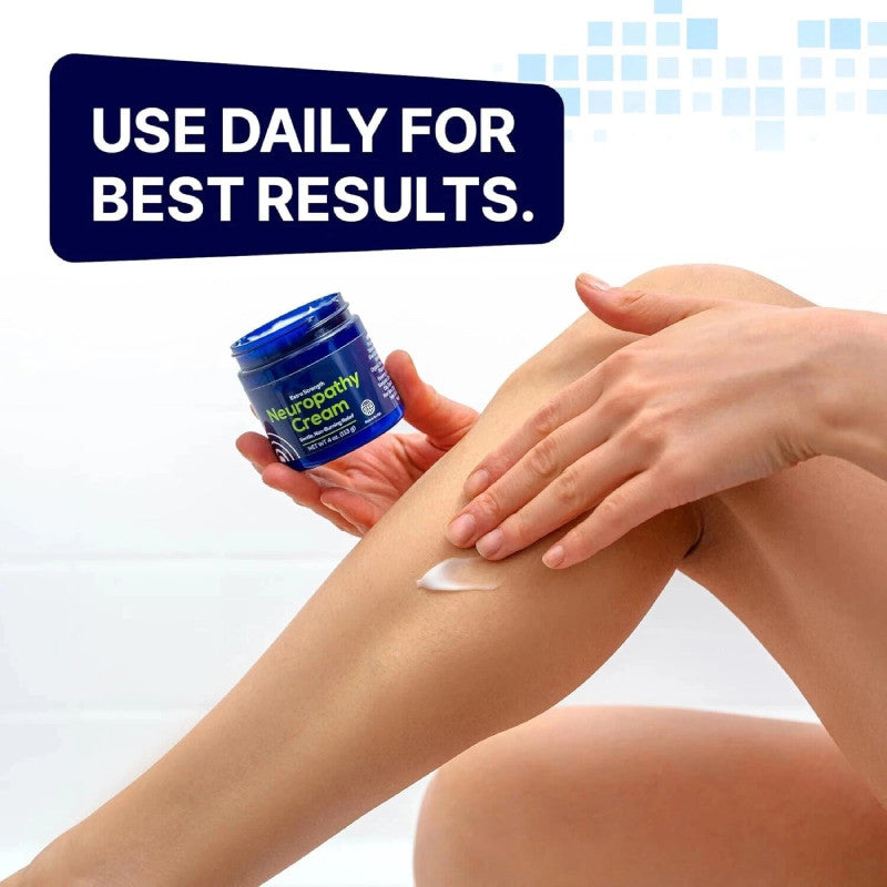 Migrastil Neuropathy Relief Cream for Feet, Hands & Legs | 1-5 Pack, Fast Acting