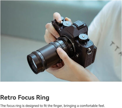 TTArtisan 100mm F2.8 for M Mount Full Frame Manual Focus Bubble Bokeh Lens