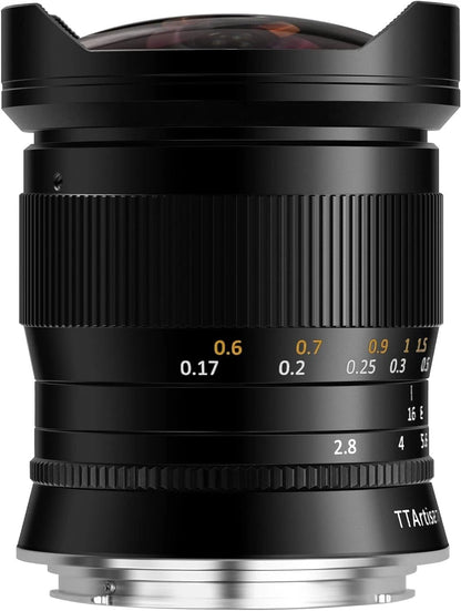 TTArtisan 11mm F2.8 Manual Focus Rectangle Fisheye Lens for Leica M-Mount