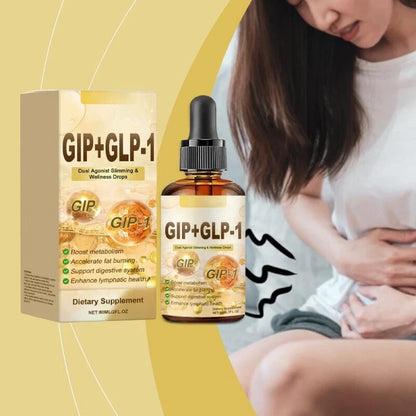 GIP Dual Agonist Slimming& Wellness Drops Boost Metabolism & Fat Burning New