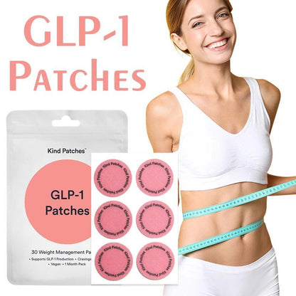 5Pack GLP - 1 Patches Kind Patches - 1 Month Supply Cravings Support Vegan Hot~