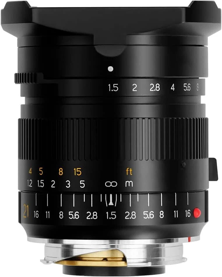 TTArtisan 21mm F1.5 Full Fame ASPH Wide Angle Lens for Leica M-Mount Cameras