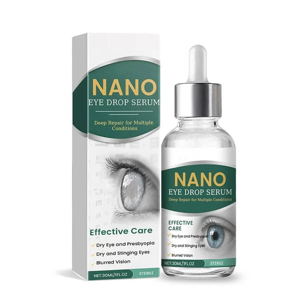 Nano Eye Drops Serum|Natural Nano Lubricant Eye Drop for Dry Eye Presbyopia