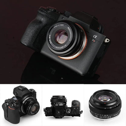 TTArtisan 50mm f2 Full Frame Manual Focus Camera Lens for M43 mount