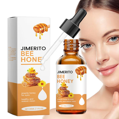 Jimerito Bee Honig für Augen Jimerito klare Augentropfen für Augen bestreiten
