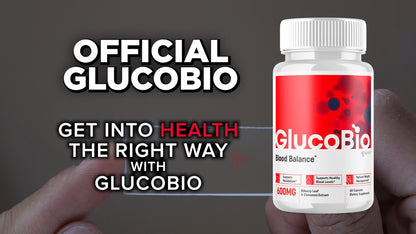 (3 Pack) Gluco Bio Blood Sugar Balance Pills, GlucoBio Heart Health Support