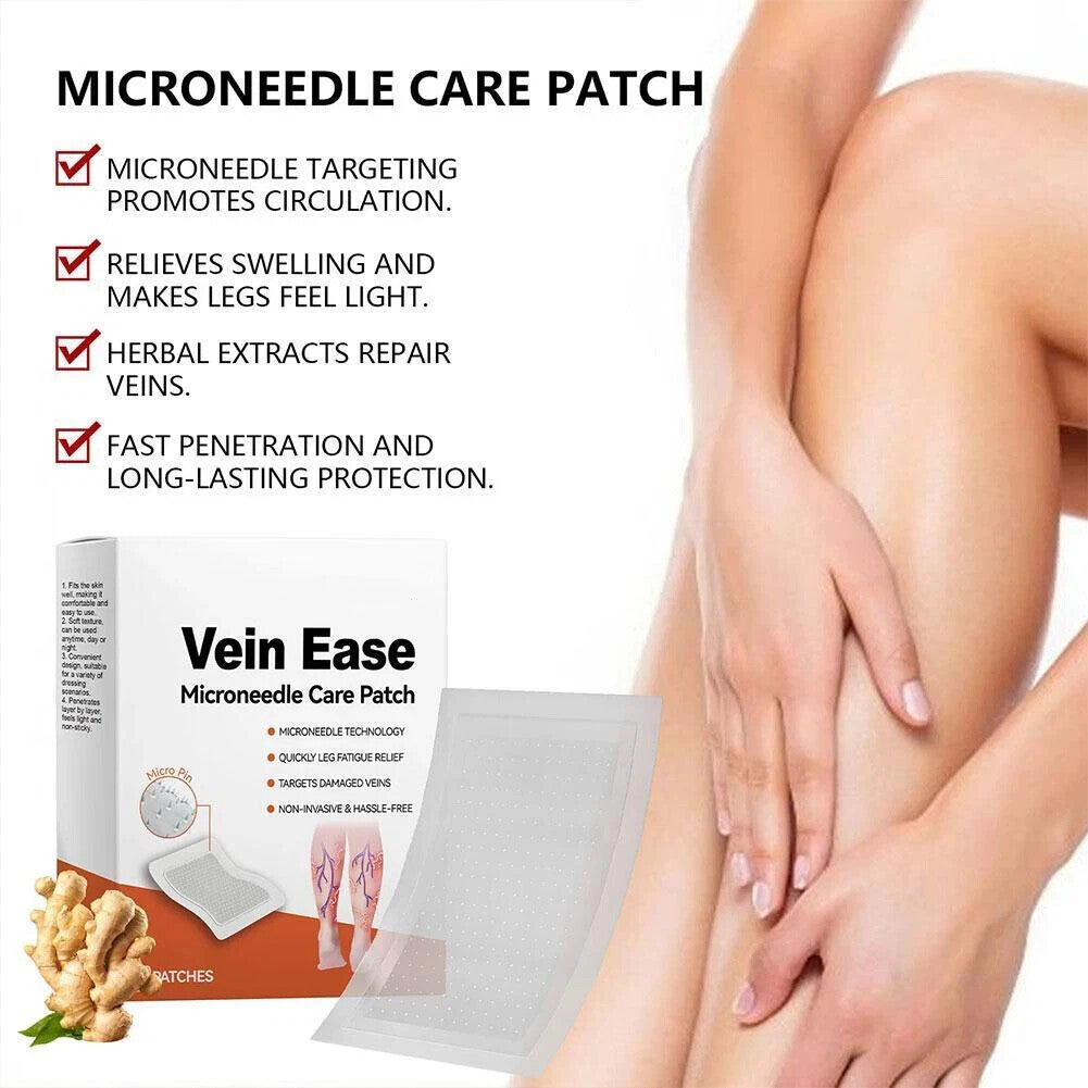 Varicose Vein Microneedle Patch Relieve Leg Swelling External Invisible Patch