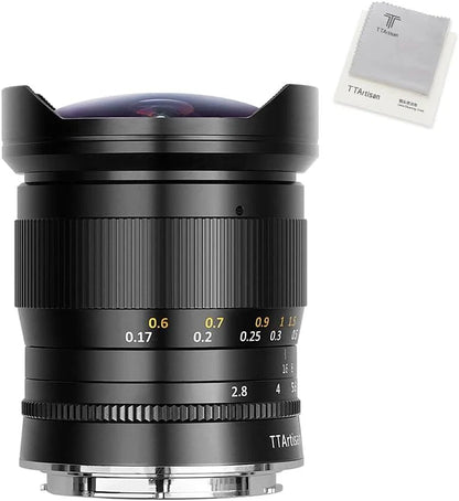 TTArtisan 11mm F2.8 Manual Focus Rectangle Fisheye Lens for Leica M-Mount