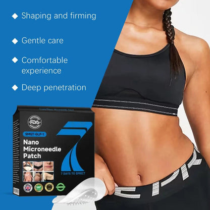 New 7Days Nano Microneedle Patch,SMGT-GLP-1 Patch for Women &Men Skin Care