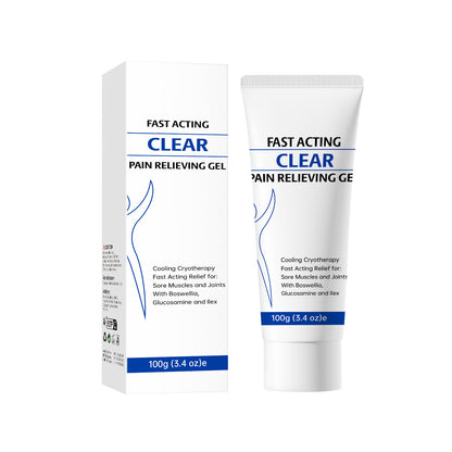 1-5X ClearZal Pain Relieving Gel FastActing Cooling for SoreMuscles and Joints ~