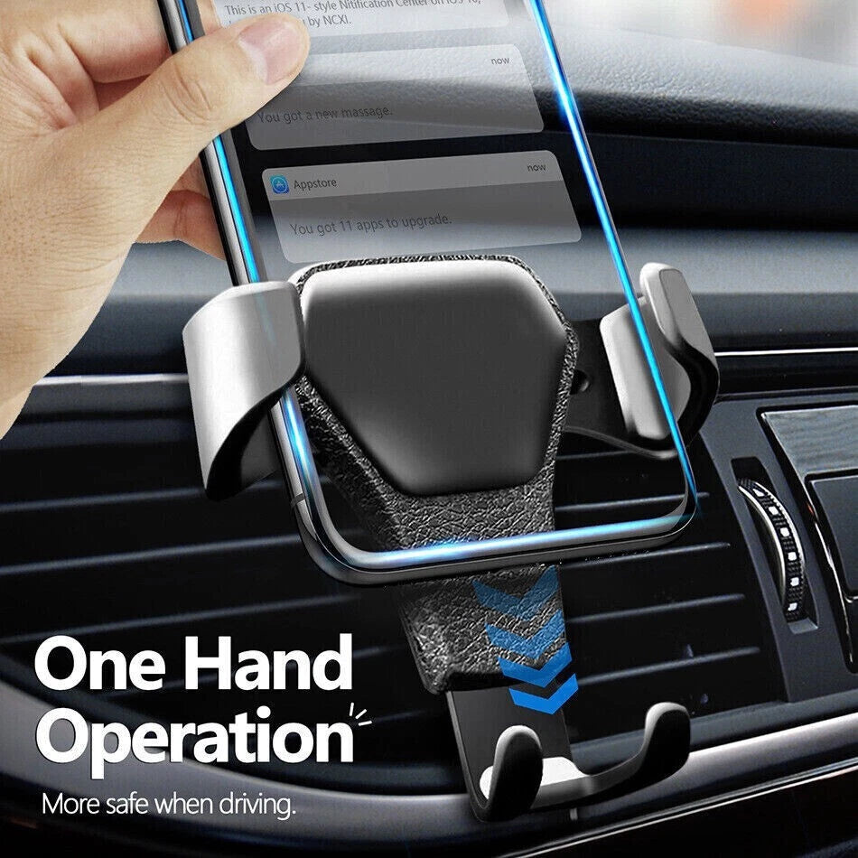 Universal Gravity Car Holder Mount Air Vent Stand Cradle For Mobile Cell Phone