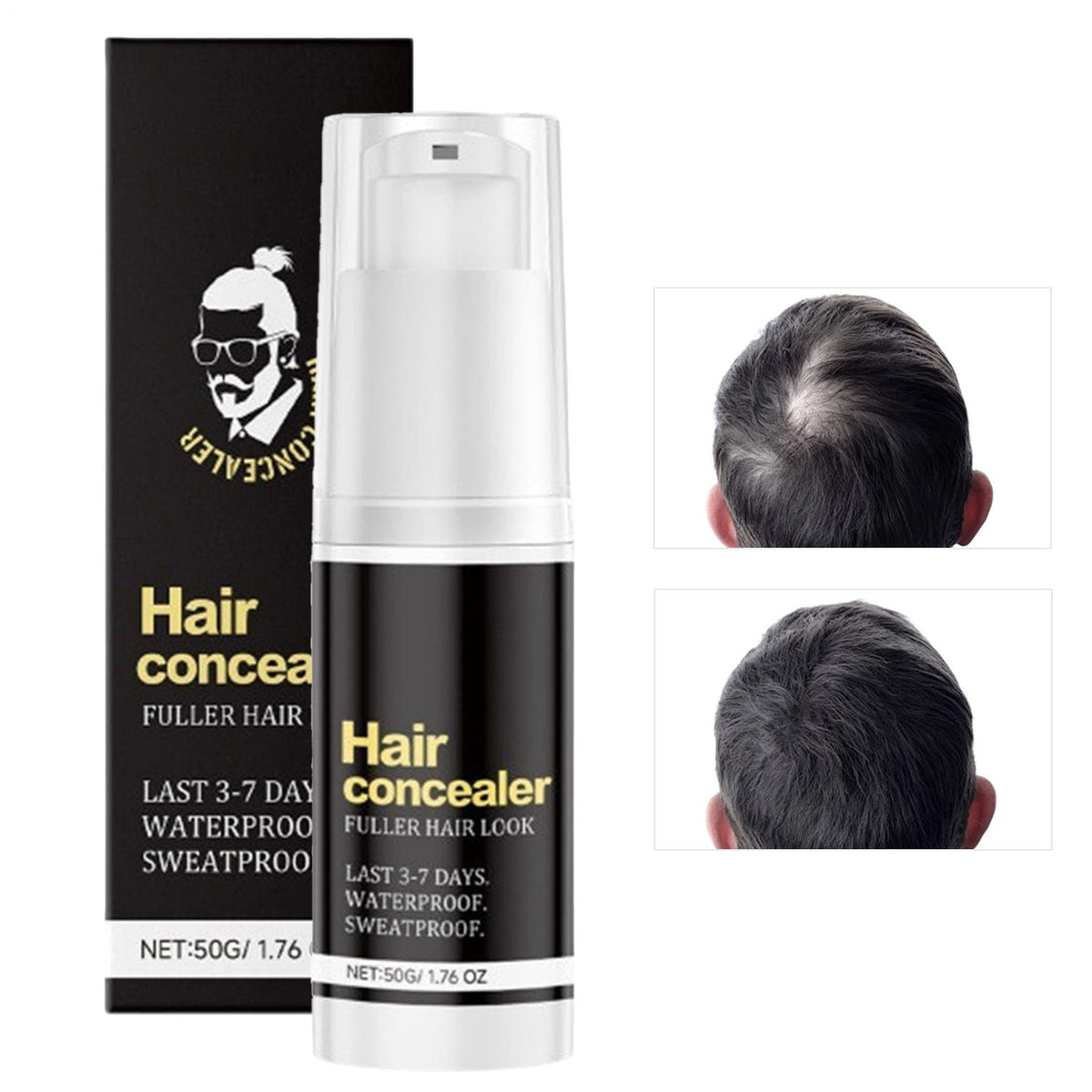 Hairfillup Hair Concealer,Hairfillup Hair Concealer Waterproof,Enhance Hairline