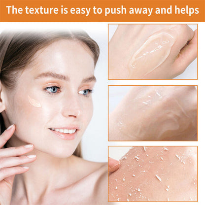 1-5PCS New Orange Enzymes Facial Skin Exfoliating Brightening Scrub Gel 50G US