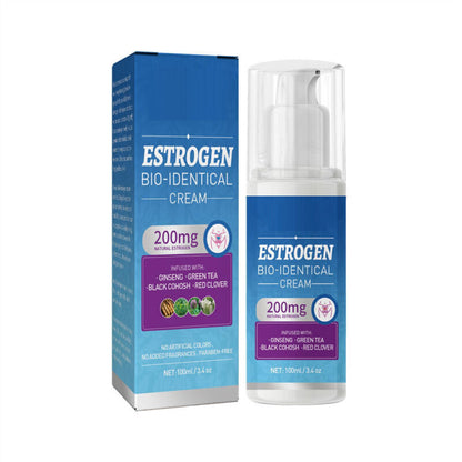 100ml New Estrogen Cream Natural Bio-identical Menopause Relief Balance Therapy~
