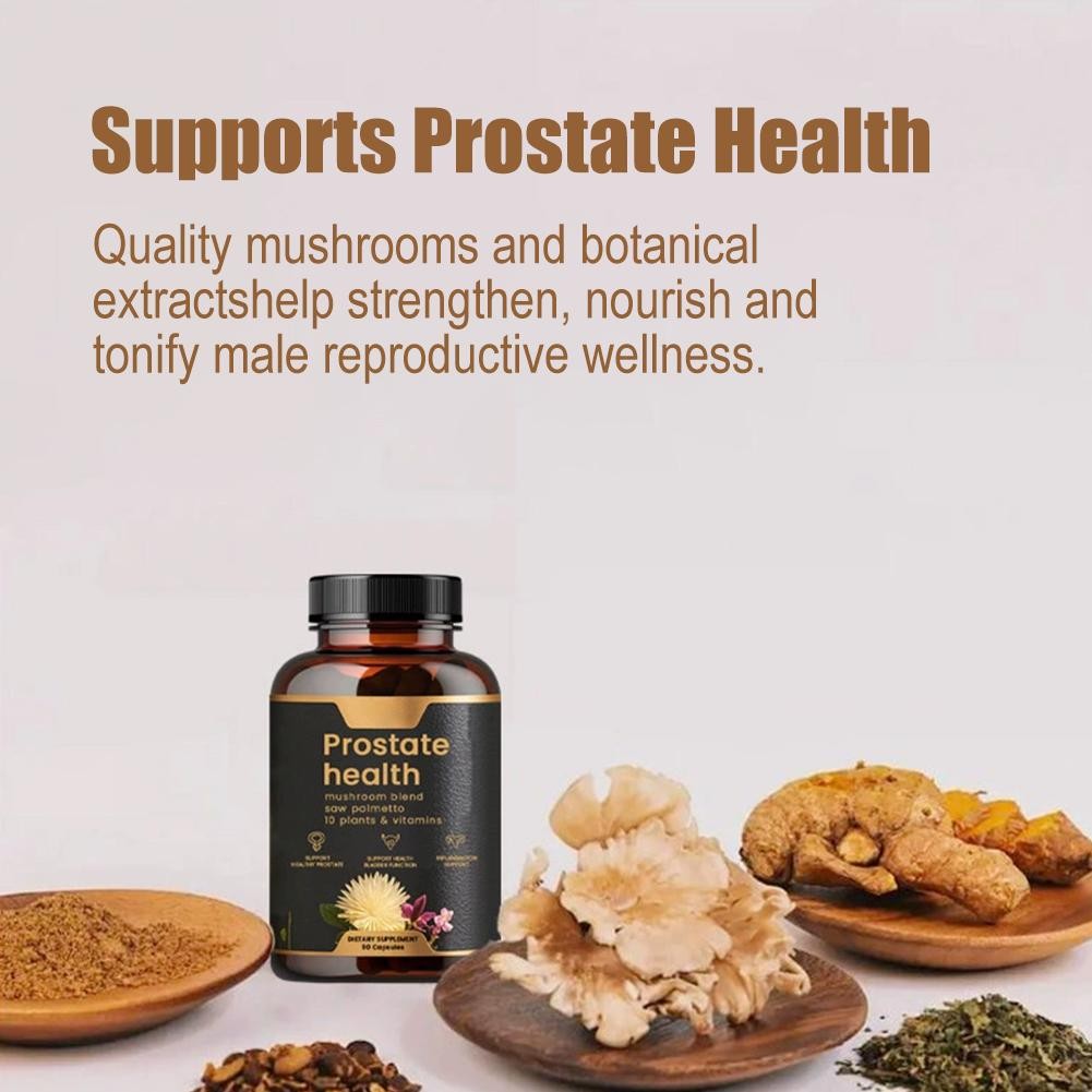 Prostate Health Capsules Support for Men’s Wellness 90pcs Natural Body Care NEW