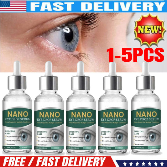 Nano Eye Drops Serum|Natural Nano Lubricant Eye Drop for Dry Eye Presbyopia
