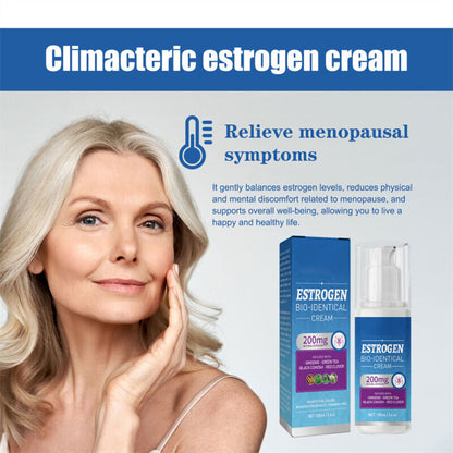 100ml New Estrogen Cream Natural Bio-identical Menopause Relief Balance Therapy~