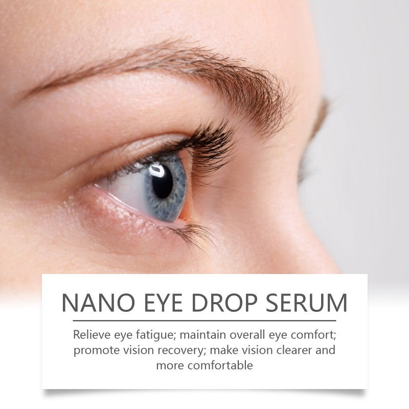 3X Nano Eye Drops Serum,Natural Nano Lubricant Eye Drops for Dry Eye Presbyopia.
