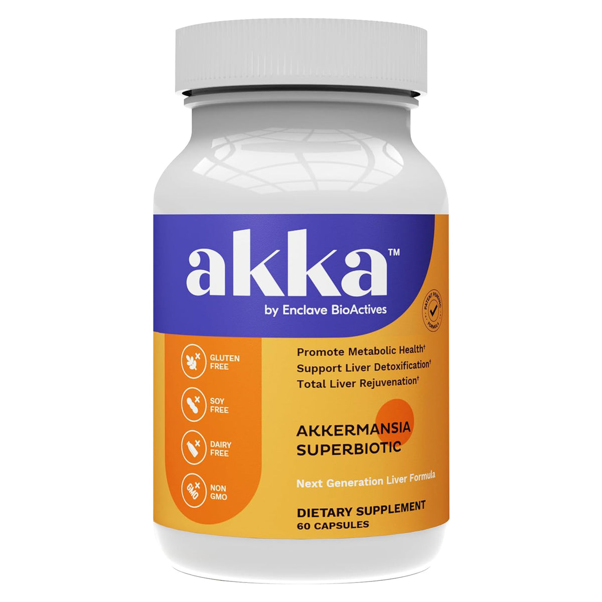 AKKA Advanced Liver Support & Gut Renew Probiotic with Milk Thistle