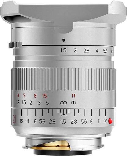 TTArtisan 21mm F1.5 Full Fame ASPH Wide Angle Lens for Leica M-Mount Cameras