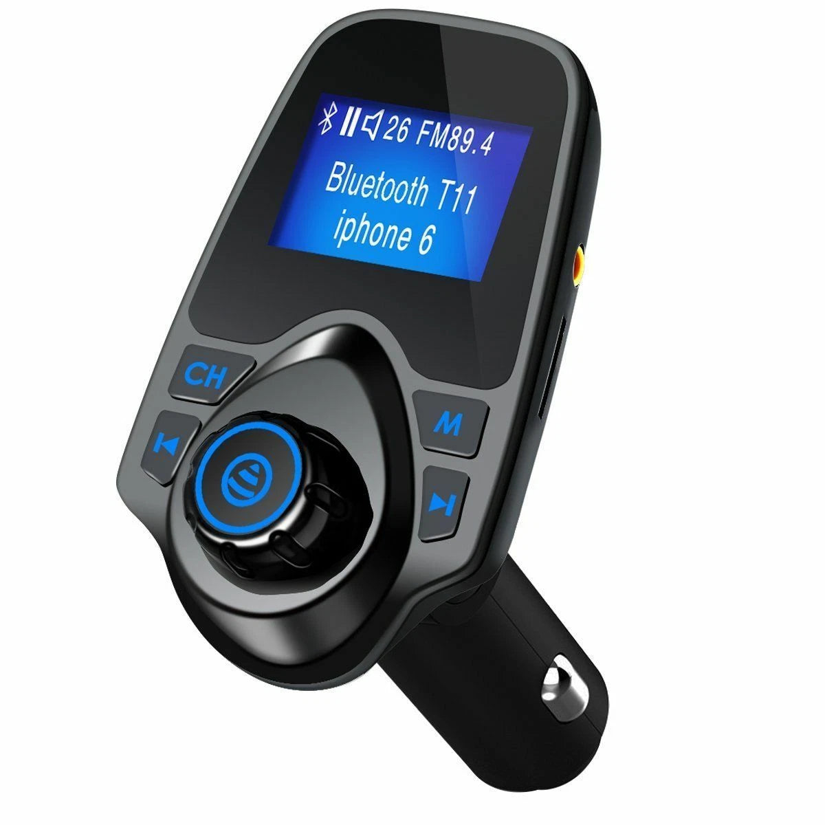 Car Cigar Plug Bluetooth FM Transmitter Radio MP3 Player Adapter Kit USB Charger