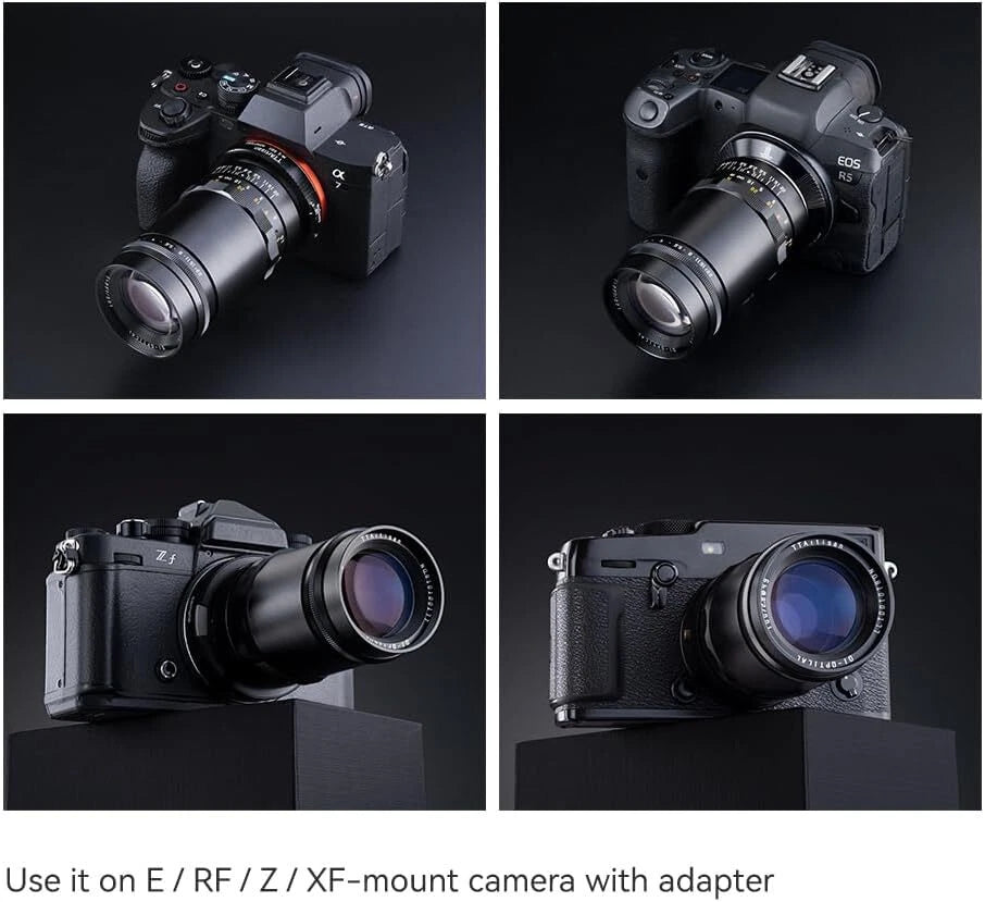 TTArtisan 100mm F2.8 for M Mount Full Frame Manual Focus Bubble Bokeh Lens