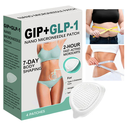1~5X Nano Micro-needle Patch GLP - 1 Patch-Unisex Slimming Microneedle Patch