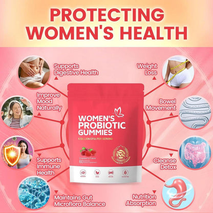 Vaginal Women Probiotic Feminine Balance PH Gummies For Healthy Odor