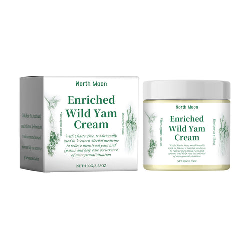 Wild Yam Cream Organic for Hormone Balance,Relieve Menstrual Discomfort,100g