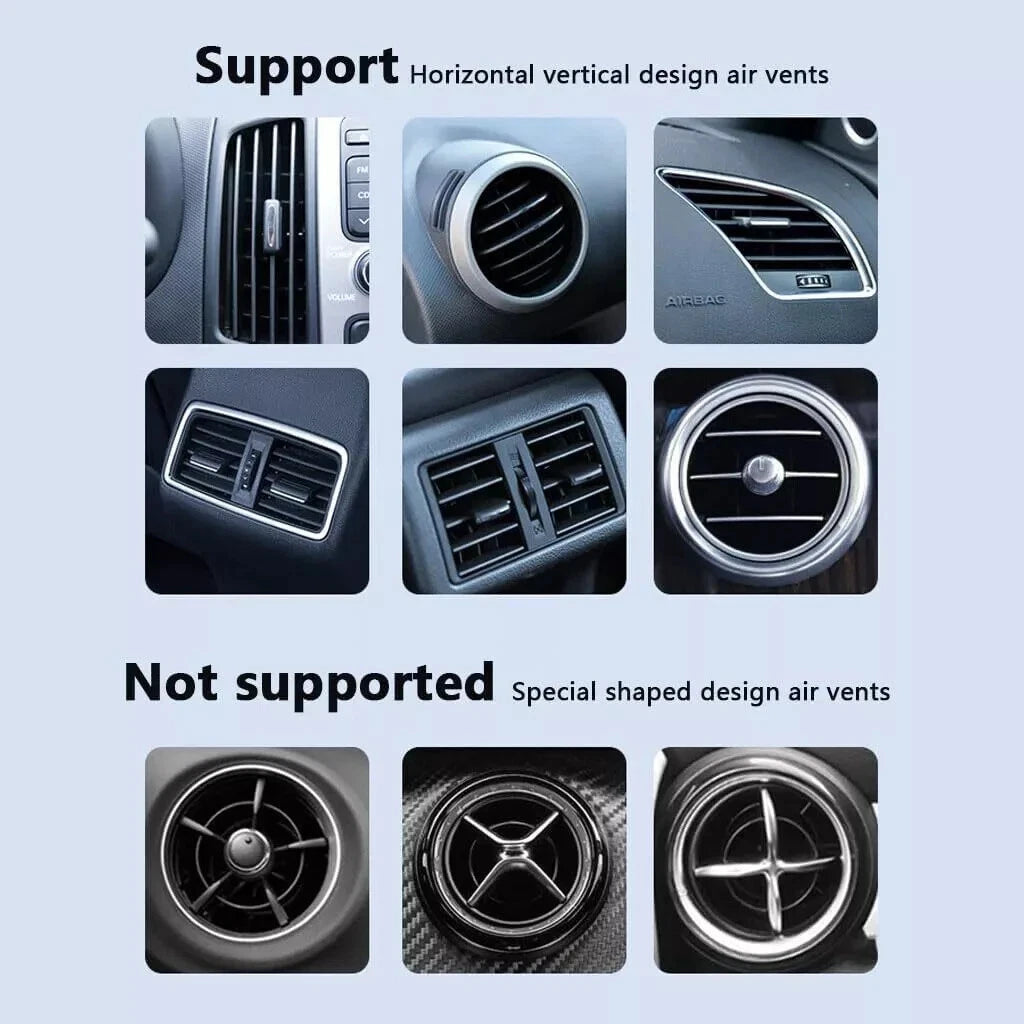 Universal Gravity Car Holder Mount Air Vent Stand Cradle For Mobile Cell Phone