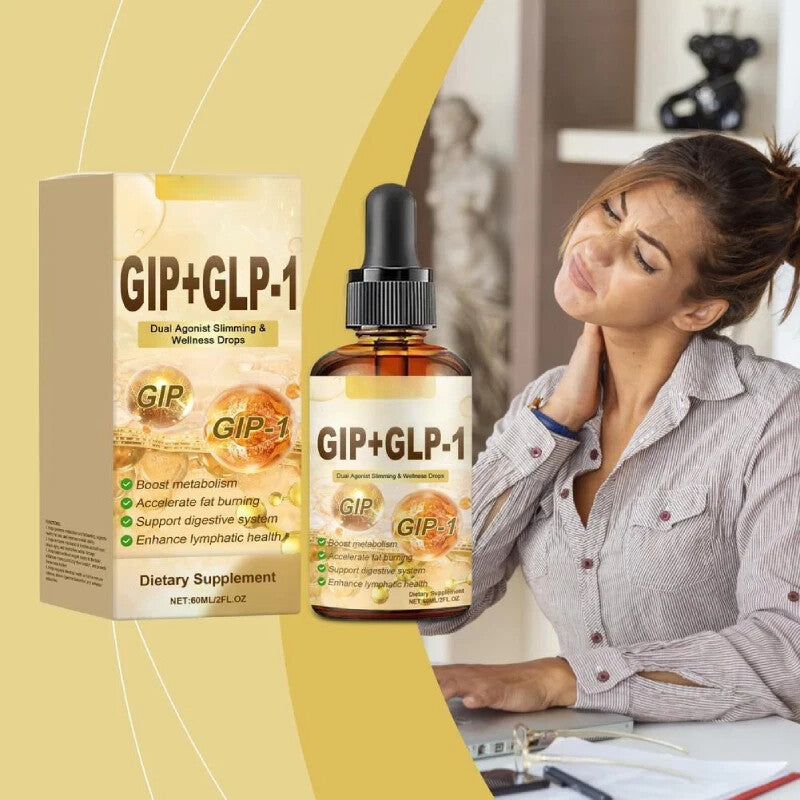 GIP Dual Agonist Slimming& Wellness Drops Boost Metabolism & Fat Burning New ~~