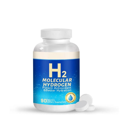 Hydrogen Water Tablets, 8 PPM Hydrogen Tablets for Drinking Water, H2 Molecular