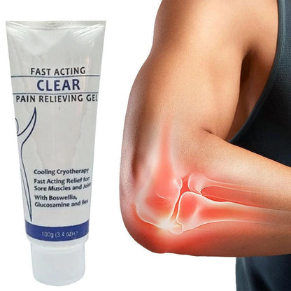 1-5X ClearZal Pain Relieving Gel FastActing Cooling for SoreMuscles and Joints ~
