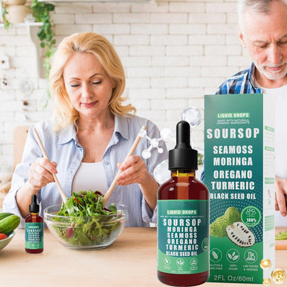 Vyxion Soursop Bitters Liquid Drops - Immunity, Liver, Gut & Antioxidant 60ml
