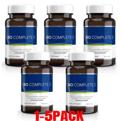 1-5X 60Caps Bio Complete 3 Capsules Prebiotic Probiotic Postbiotic Supplement✔