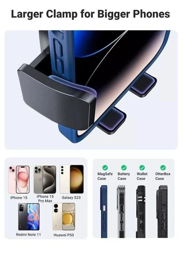 Air Vent Car Phone Holder Universal Car Mount for iPhone 14 15 Samsung Phone GPS