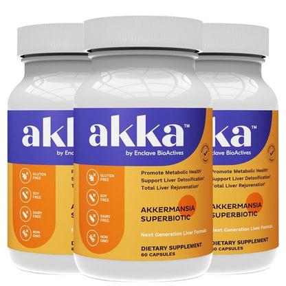 AKKA Premium Liver Cleanse Detox & Repair Superbiotic Gut Health, Milk Thistle