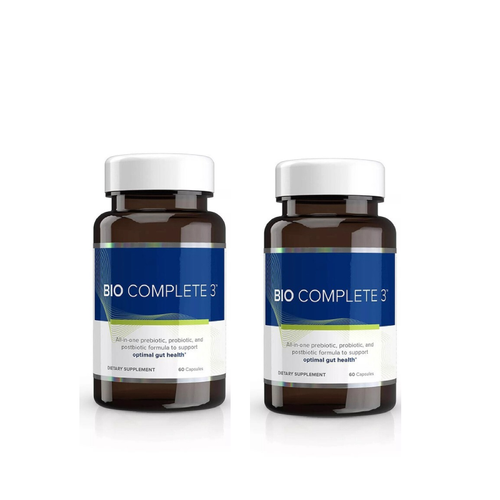 1-5X 60Caps Bio Complete 3 Capsules Prebiotic Probiotic Postbiotic Supplement✔